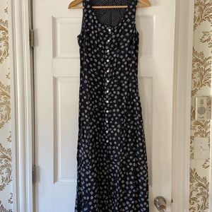 Perfect vintage 90s cottage core button-up dress